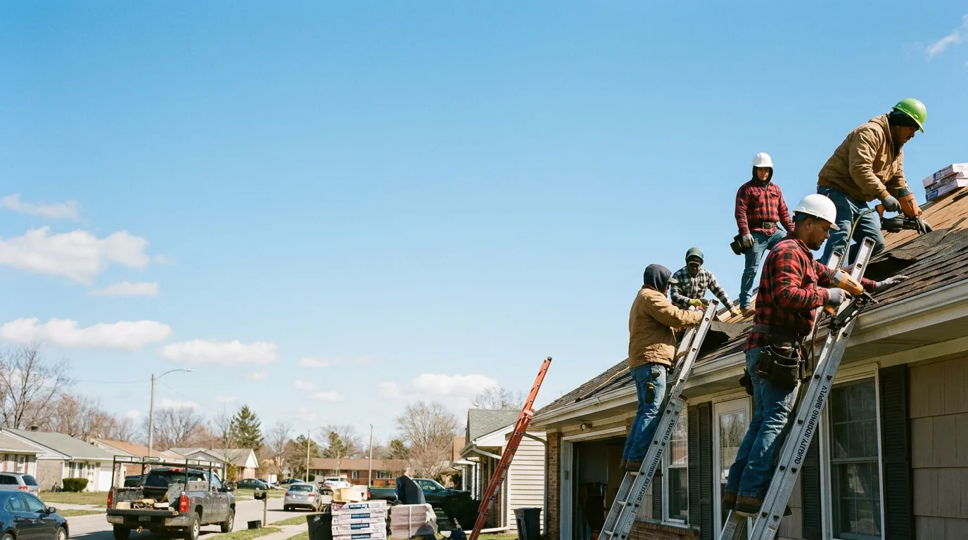 Roofing in Westphalia, IN near me